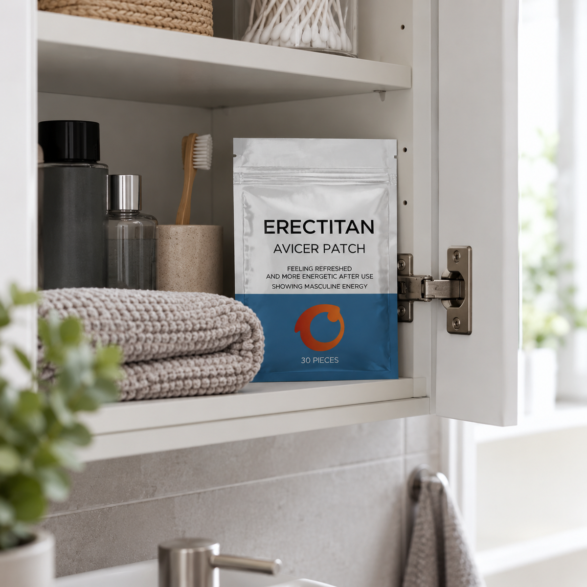 Erectitan Patches™ 30st - Håll ut längre. Känn dig starkare.