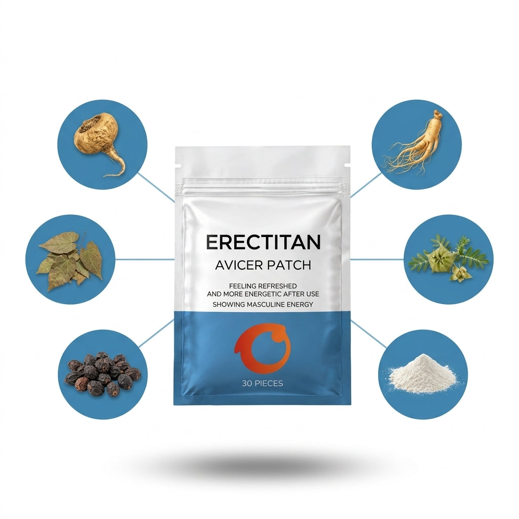 Erectitan Patches™ 30st - Håll ut längre. Känn dig starkare.