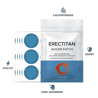 Erectitan Patches™ 30st - Håll ut längre. Känn dig starkare.